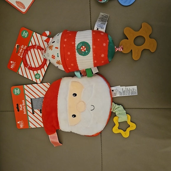 Burt's Bees Other - 2 magic years baby toddler Christmas starbucks latte activity on the go toys